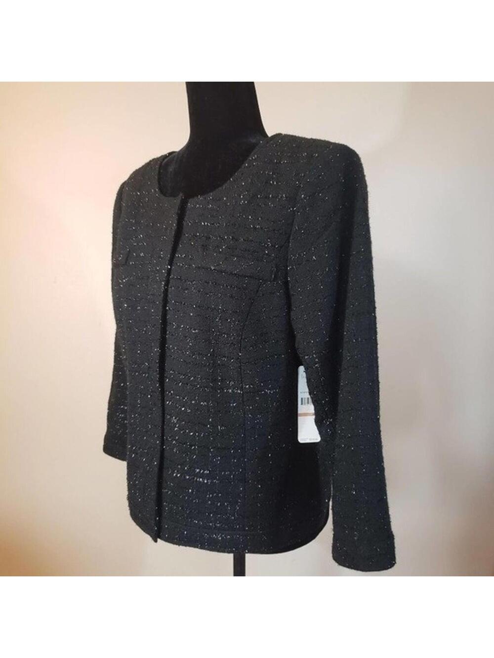 NWT Laundry Shelli Segal sparkle blazer jacket 12